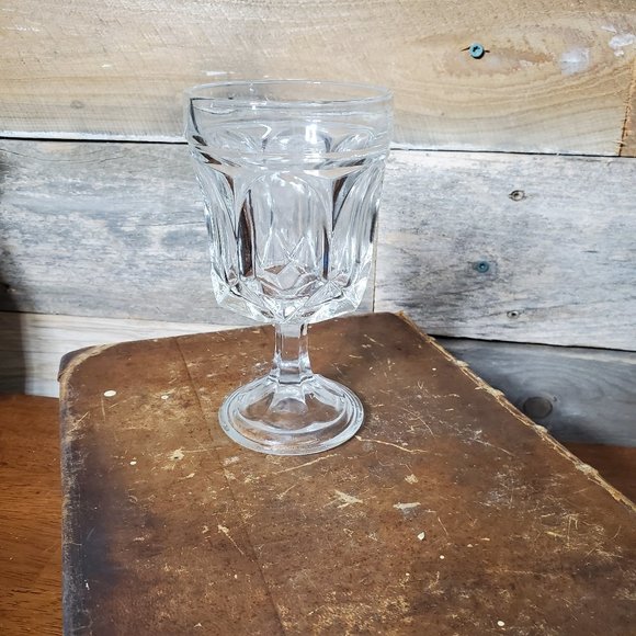 Fairfield Clear by Anchor Hocking - Water Goblet - Vintage 70's. #3 - Picture 6 of 10